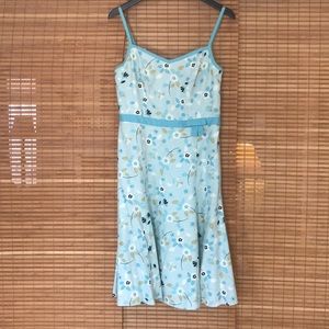 Sweet Ann Taylor LOFT linen-blend sundress